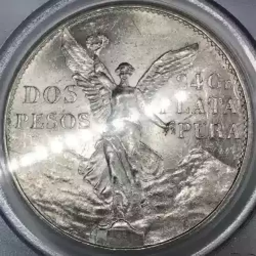 1921-Mo 2 Peso Centennial KM-462