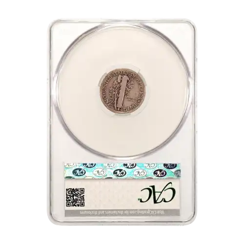 1921 P Mercury Dime CACG F 12 (3)