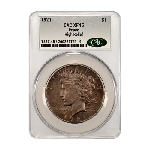 1921 Peace $1 High Relief (2)