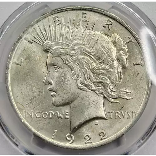  1922 P Peace Silver Dollar PCGS MS-63 (4)