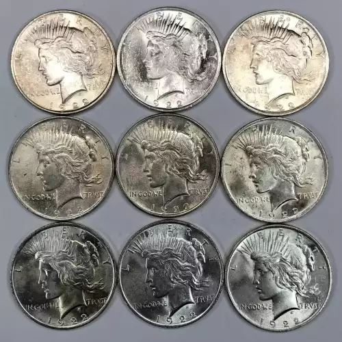 1922 Peace Dollar - BU / Uncirculated