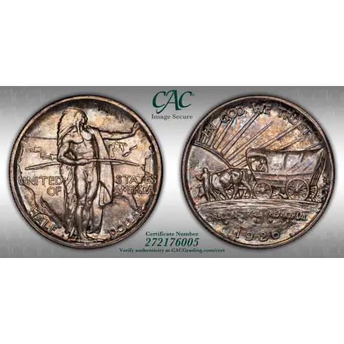 1926-S Oregon Trail 50c