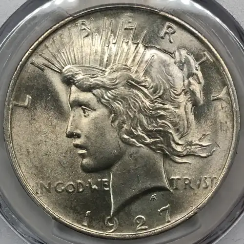 1927 D Peace Silver Dollar PCGS MS-64 (3)