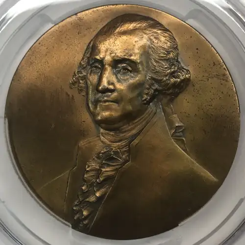 1932 Medal Baker-922, Brass, Rhode Island George Washington Bicentennial (3)