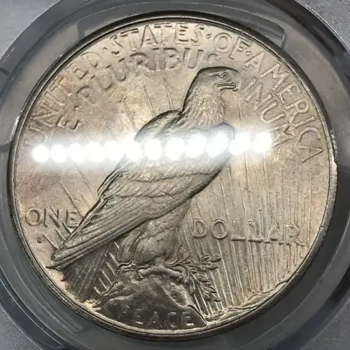 1934 S Peace Silver Dollar PCGS AU-58 CAC (3)