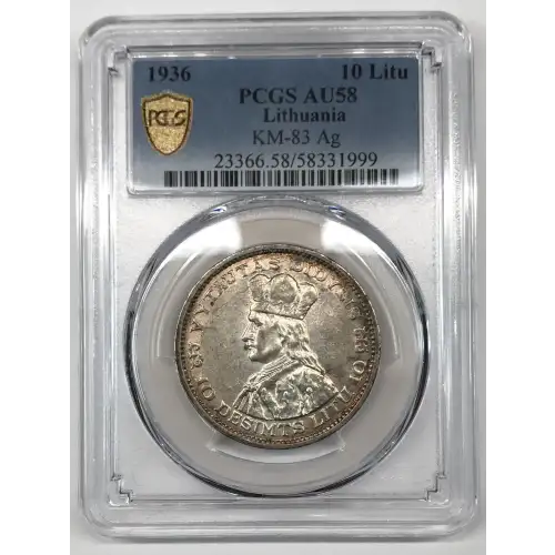 1936 10 Litu KM-83  Ag (5)