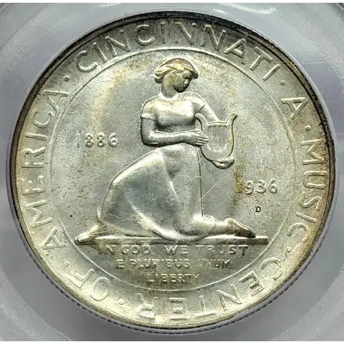 1936-D 50C Cincinnati