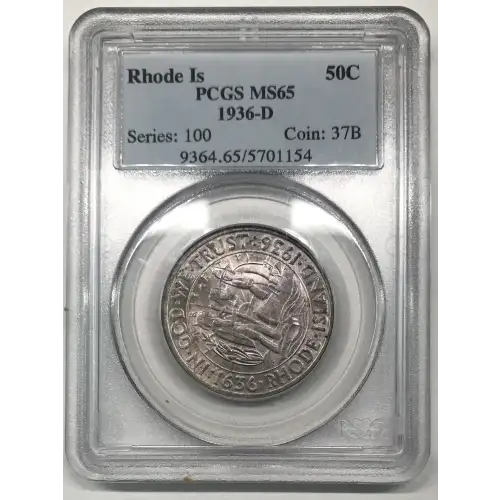 1936-D 50C Rhode Island