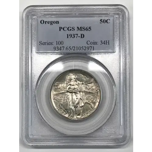 1937-D 50C Oregon