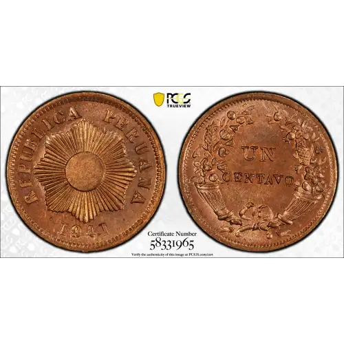 1941 1C KM-208a Thin Planchet, RD