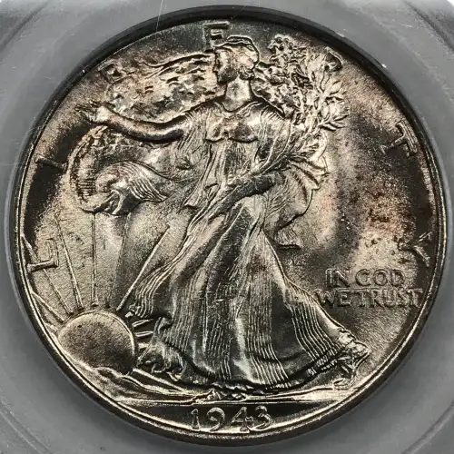 1943 P Walking Liberty Half Dollar PCGS MS-64 (3)