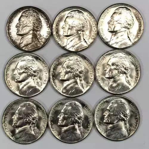 1943-S Jefferson Silver War Nickel - BU / Uncirculated