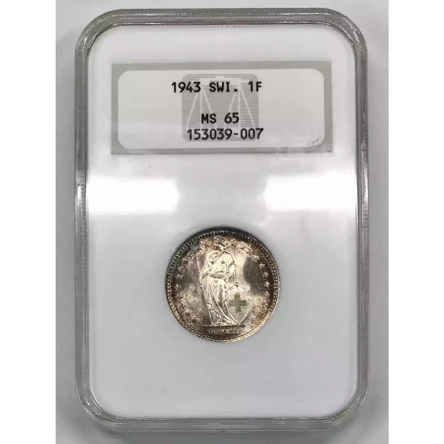 スイス　5フラン　1936 【NGC MS65】　世界　⑪ スイス 5フラン 1936 【NGC MS65】 世界コイン 【公式通販】