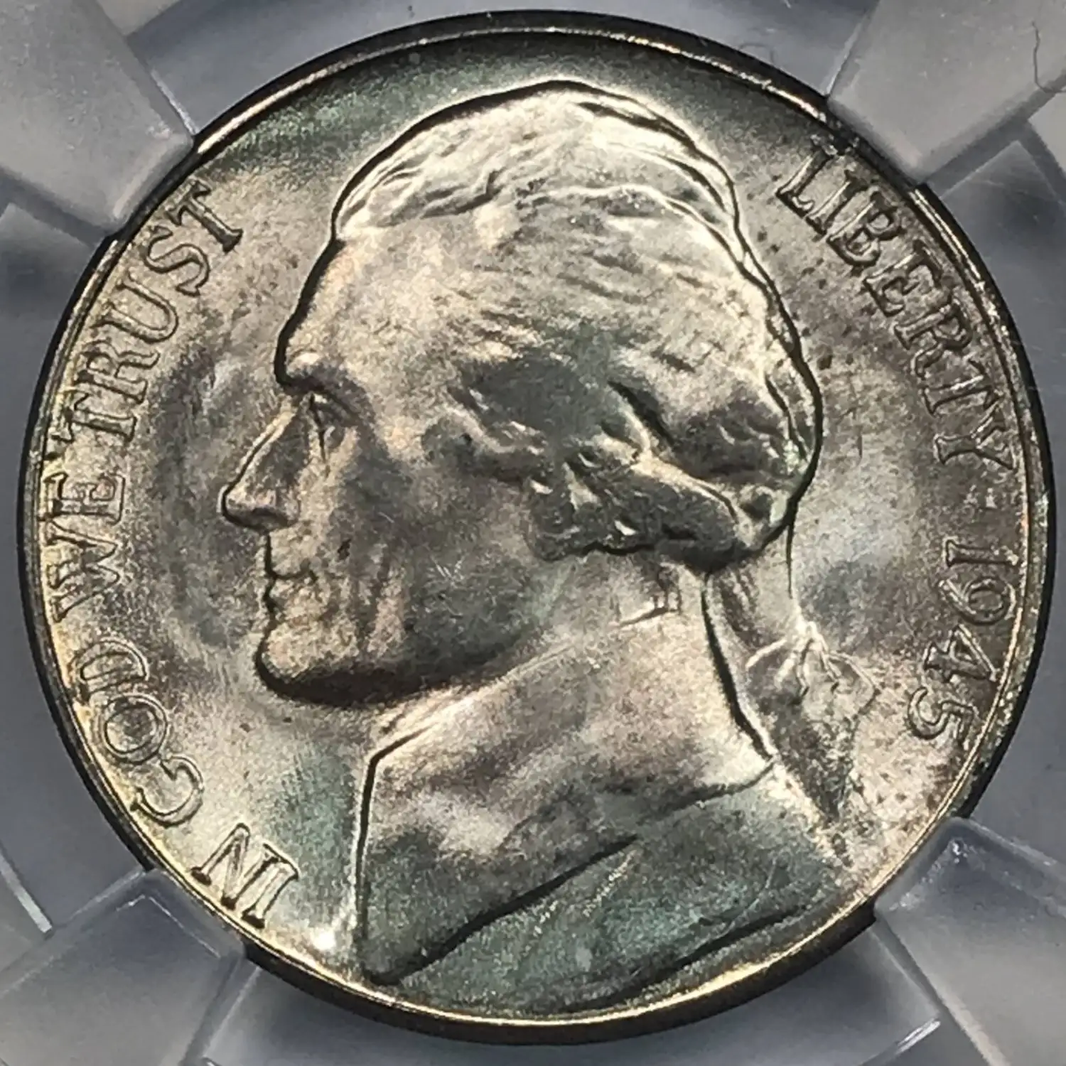 1945-S Jefferson Nickel NGC MS-65 Silver - Old Pueblo Coin