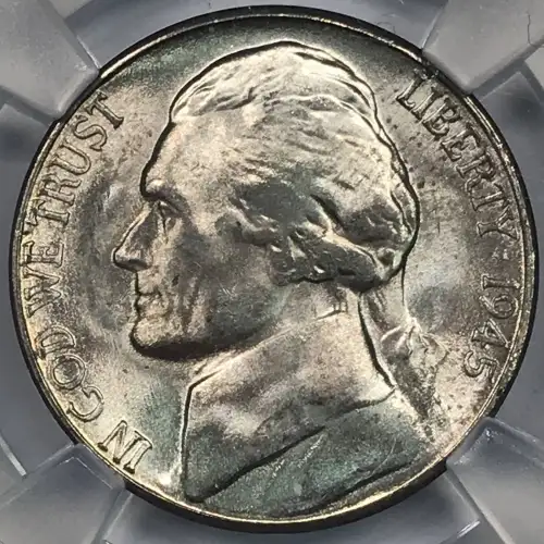 1945-S Jefferson Nickel NGC MS-65 Silver - Old Pueblo Coin