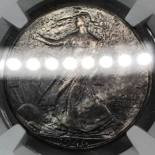 1946 D Walking Liberty Half Dollar NGC MS-64  (5)