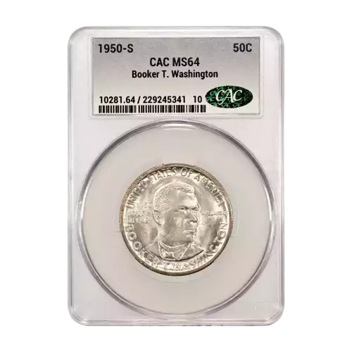 1950-S Booker T. Washington 50c