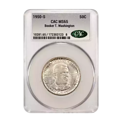 1950-S Booker T. Washington 50c