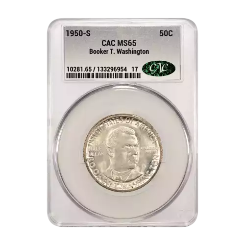 1950-S Booker T. Washington 50c