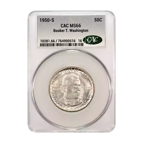 1950-S Booker T. Washington 50c