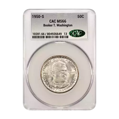 1950-S Booker T. Washington 50c