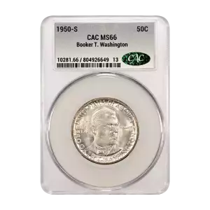 1950-S Booker T. Washington 50c