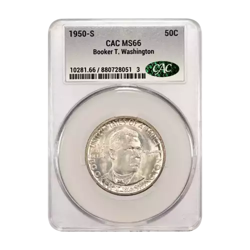 1950-S Booker T. Washington 50c