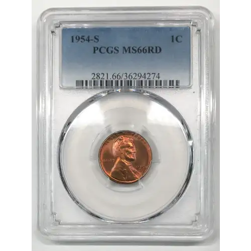 1954-S 1C, RD