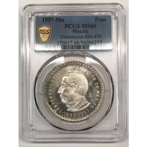 1957-Mo Peso Constitution KM-458 (4)