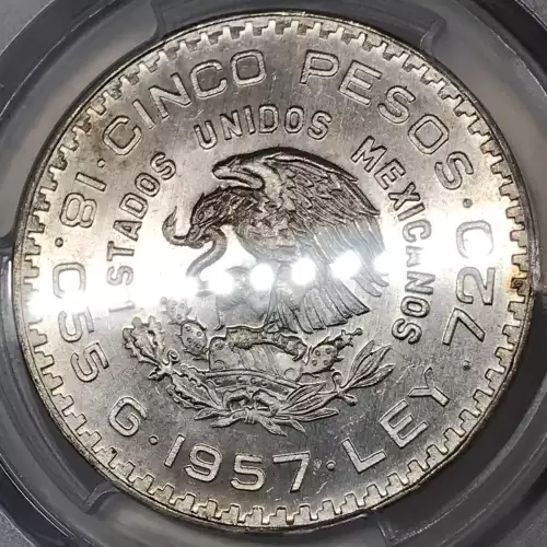 1957-Mo Peso Constitution KM-458 (2)