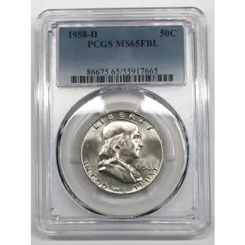 1958-D 50C, FBL