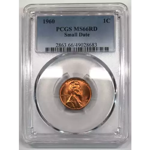 1960 1C Small Date, RD