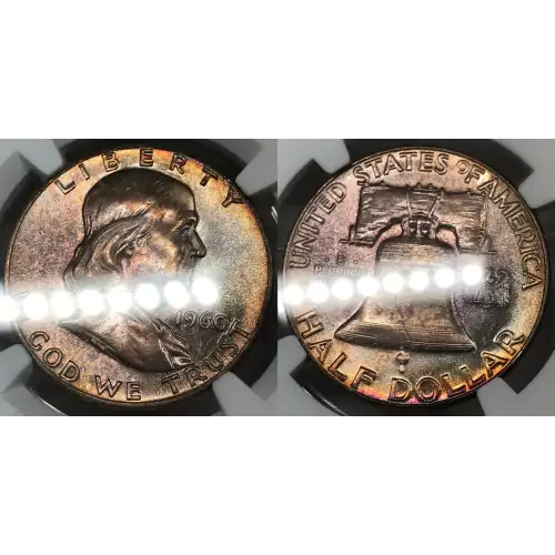1960 Franklin Half Dollar NGC MS-66+ - Old Pueblo Coin