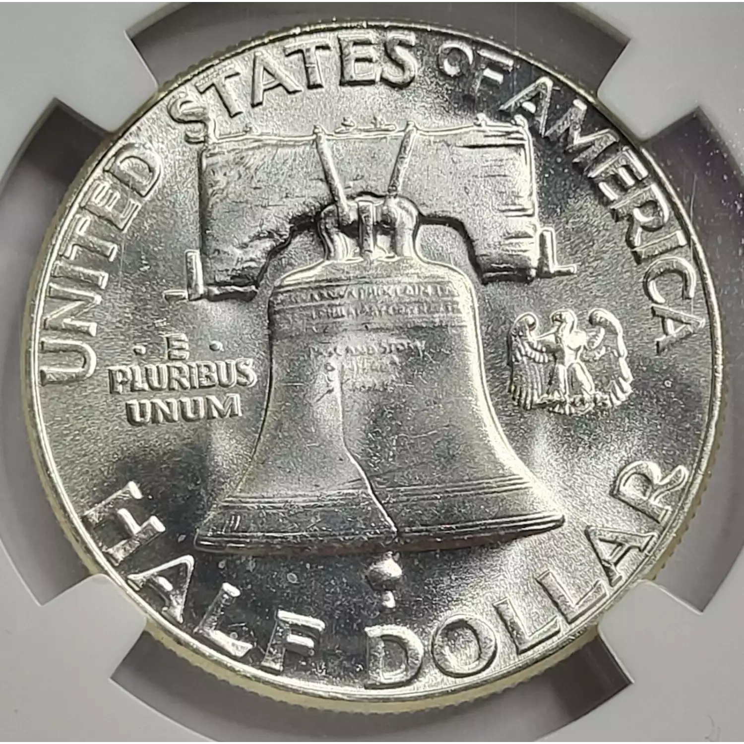 1960 Franklin Half Dollar NGC MS-64 FBL - Old Pueblo Coin