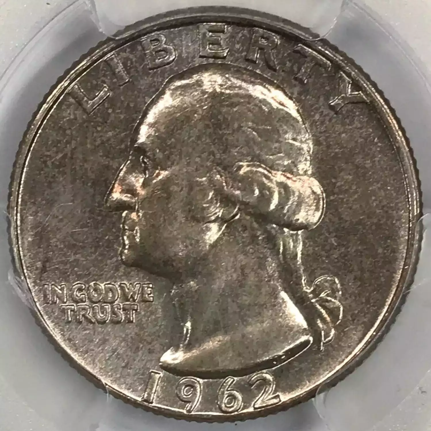 1962 Silver Washington Quarter PCGS MS-65 Type B Rev FS-901