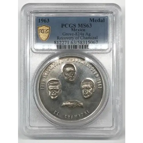 1963 Medal Grove-824a Ag Recovery of Chamizal (3)