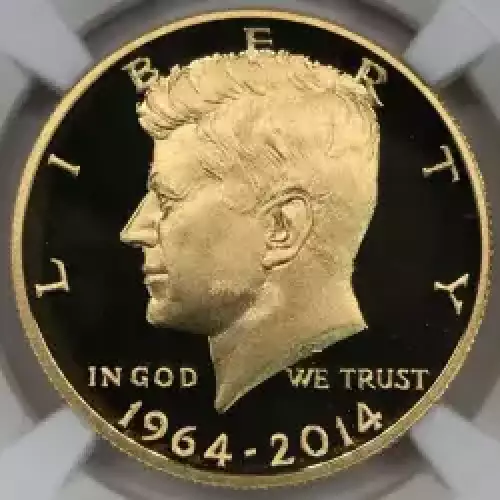 1964-2014 W HIGH RELIEF EARLY RELEASES KENNEDY 50th ANNIVERSARY ULTRA CAMEO