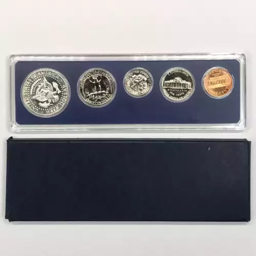 1966 Special Mint Set (SMS) w US Mint OGP Box - 40% Silver Kennedy Half Dollar