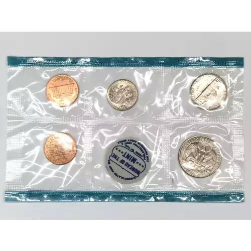 1968 US Mint Uncirculated 10-Coin P&D Set 1968-D 40% Silver Kennedy Half Dollar (4)