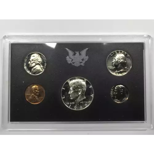 1969 US Mint Proof Set w OGP Box - 40% Silver Kennedy Half Dollar