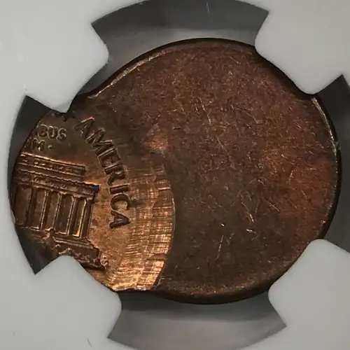 1970 OFF CENTER WITH OBVERSE INDENT RB