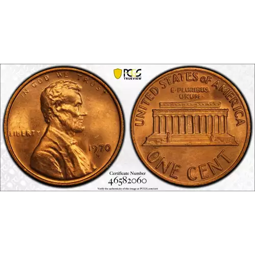 1970-S 1C Small Date, RD