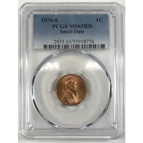 1970-S 1C Small Date, RD (2)
