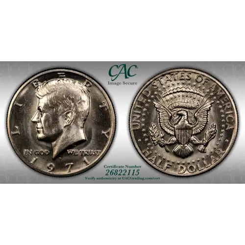 1971-D Doubled Die Obverse 50c FS-102