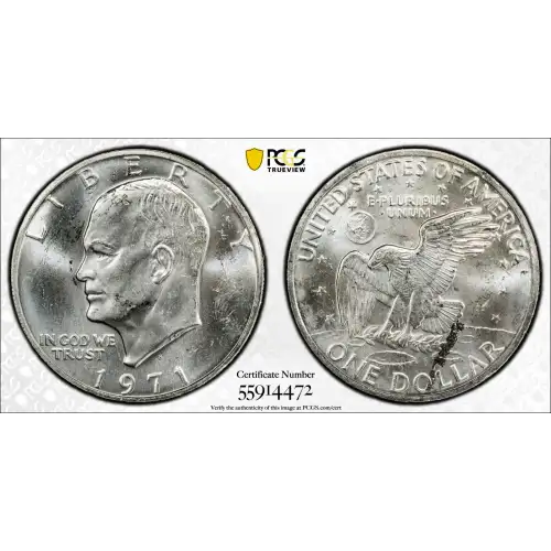 1971-S $1 Silver
