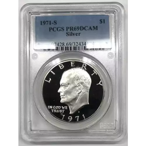 1971-S $1 Silver, DCAM (2)