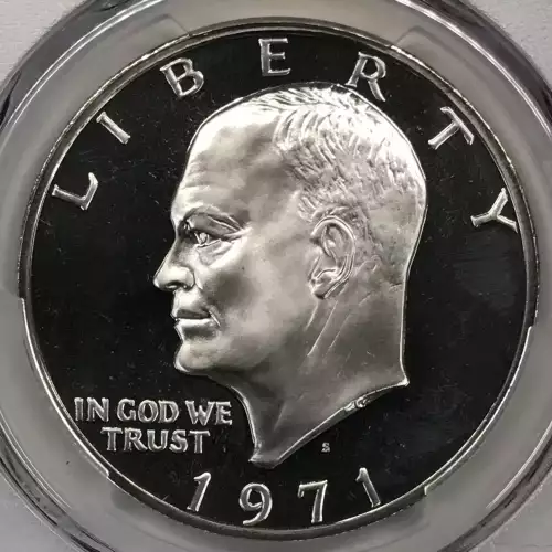 1971-S $1 Silver DDO FS-106, DCAM (4)