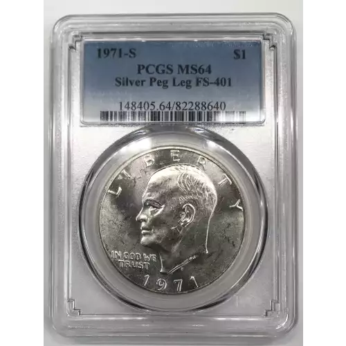 1971-S $1 Silver Peg Leg FS-401 (2)