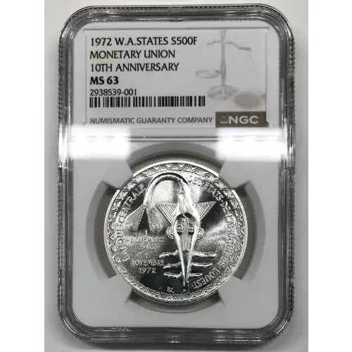 1972 MONETARY UNION 10TH ANNIVERSARY (4)