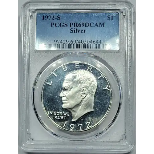 1972-S $1 Silver, DCAM (3)